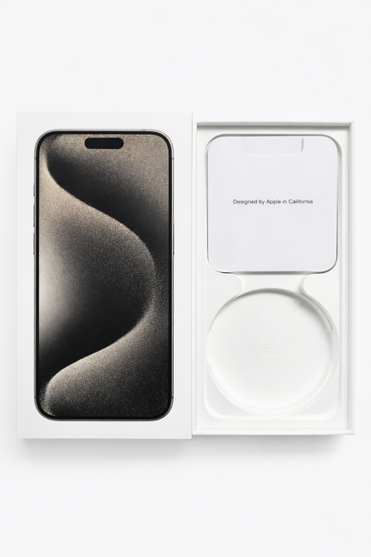 Apple iPhone 15 Pro Empty Box