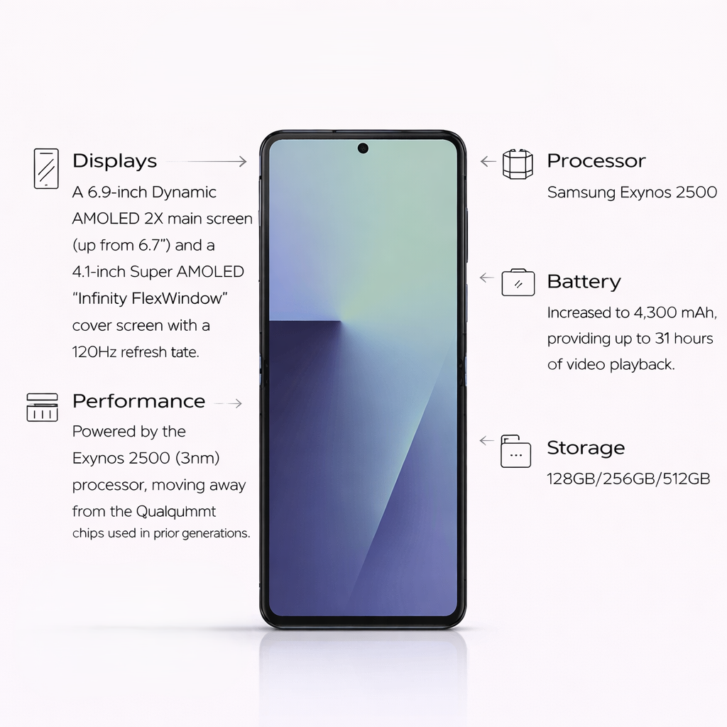 Samsung Galaxy Z Flip7 (Unlock)