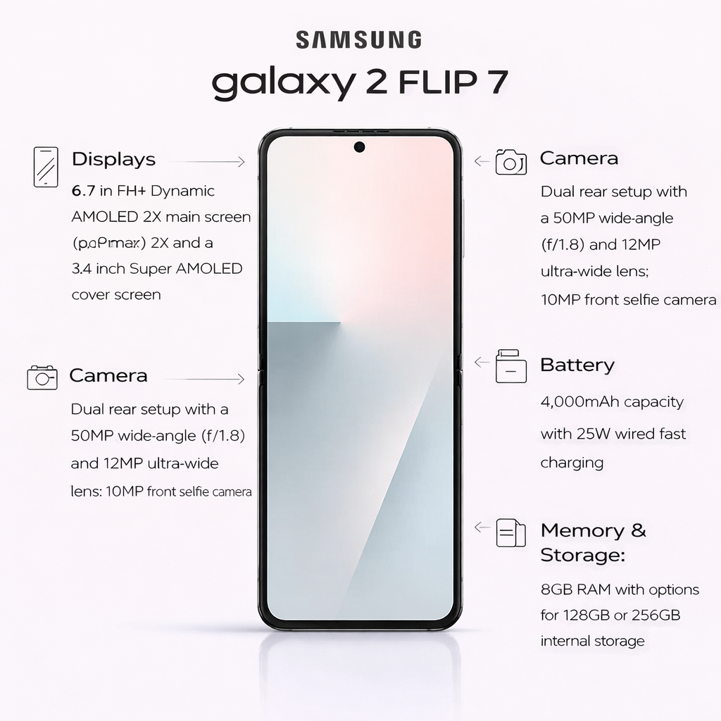 Samsung Galaxy Z Flip7 FE (Unlock)