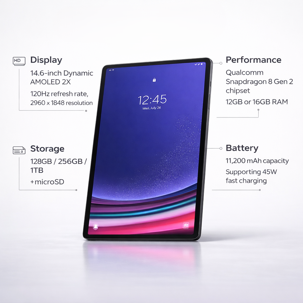Samsung Galaxy Tab S9 Ultra (Unlock)