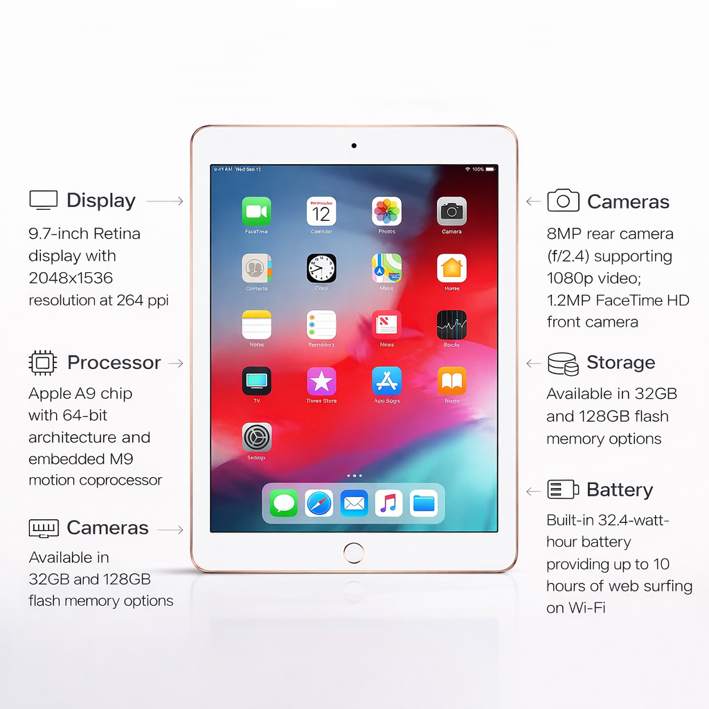 Apple iPad (5th gen) (Unlock)