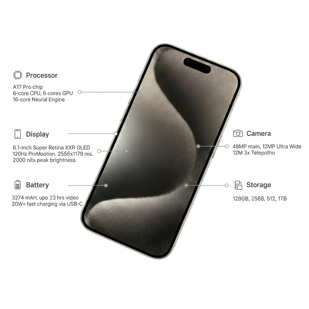 Apple iPhone 15 Pro (Unlock)