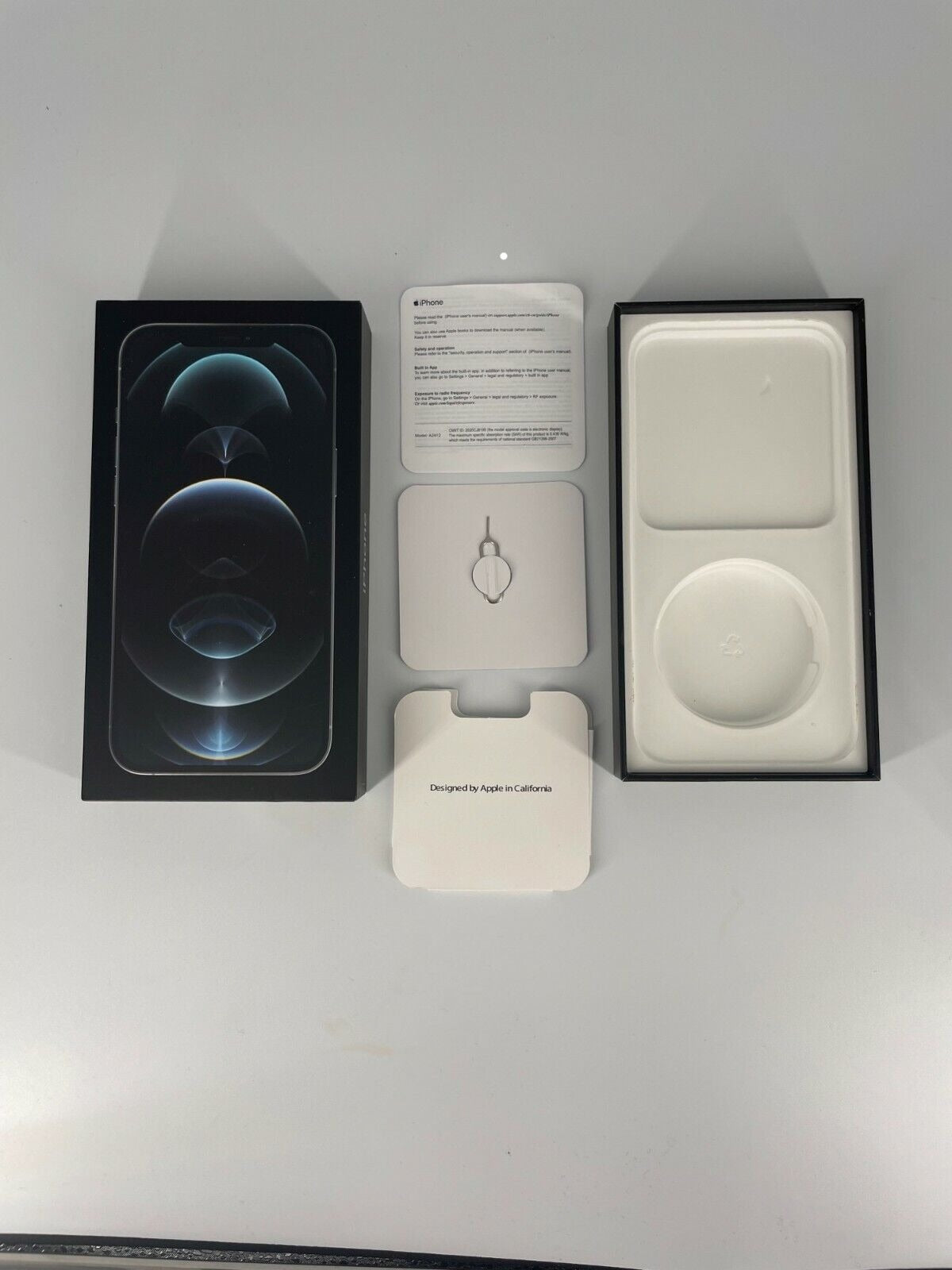 Apple iPhone 12 Pro Empty Box With Manual