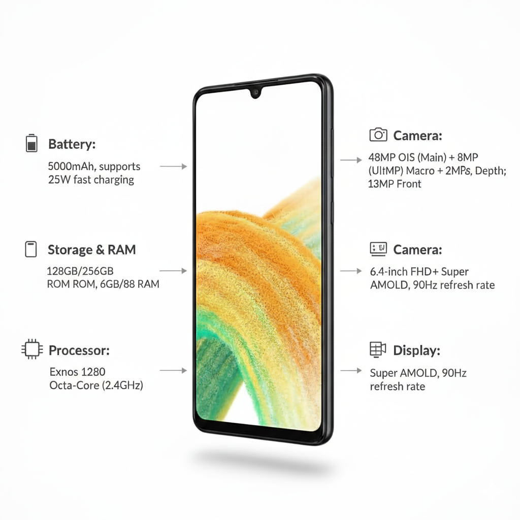 Samsung Galaxy A33 5G (Unlock)