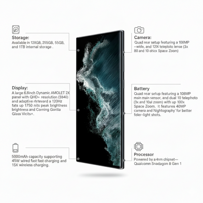 Samsung Galaxy S22 Ultra (Unlock)