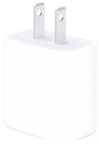 Genuine OEM Apple 18W USB-C Fast Charger Wall Power Adapter White A1720